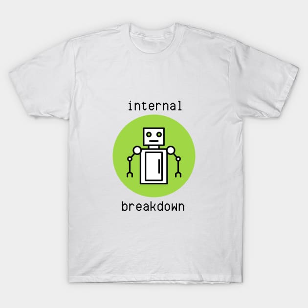 Internal Breakdown: Robot T-Shirt by CrazilykukuDesigns